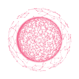 Network sphere logo