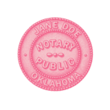 Oklahoma Notary Public seal